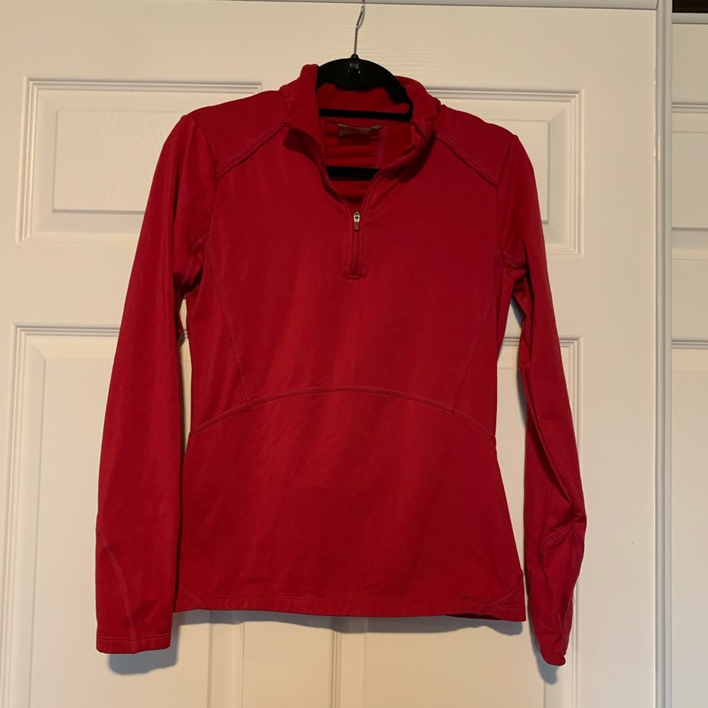 Woman’s athleta hot pink quarter zip